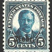 5¢ Roosevelt - deep blue