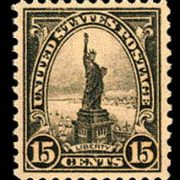 15¢ Statue of Liberty - gray