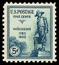 5¢ Kosciuszko
