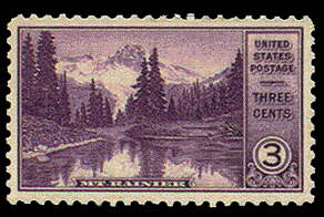 3¢ Mt. Rainier