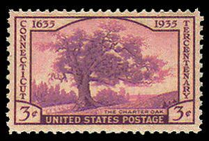 3¢ Connecticut