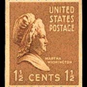 1½ ¢ Martha Washington
