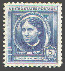5¢ Louisa May Alcott