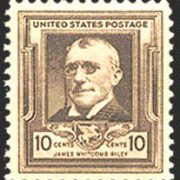 10¢ James W. Riley
