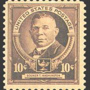 10¢ B. T. Washington