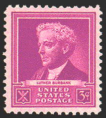 3¢ Luther Burbank
