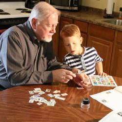 Collecting Stamps and Memories for the Holidays