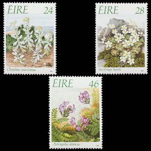 1988 Ireland Endangered Flora Stamp Set