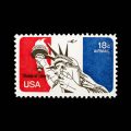 1974 U.S. Airmail Stamp #C87