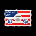 1976 U.S. Airmail Stamp #C90