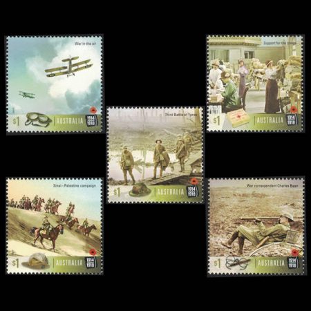 2017 Australia WWI Centenary Stamp Set - Jamestown Stamp Company, Inc.