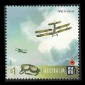 2017 Australia $1 Collectible Stamp - War in the Air