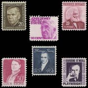 US Prominent Americans Definitive Stamp Set