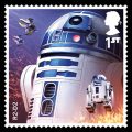 2017 Great Britain 1st Class Stamp - R2-D2