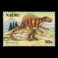 2006 Nauru Stamp #558 - 50 cent Spinosaurus