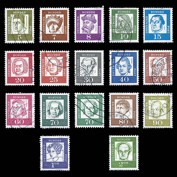 Germany Stamps 824-839