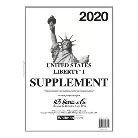 2020 US Liberty Stamp Album Supplement Cover Page