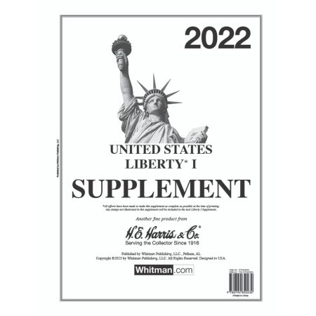 2022Liberty I Stamp Album Supplement